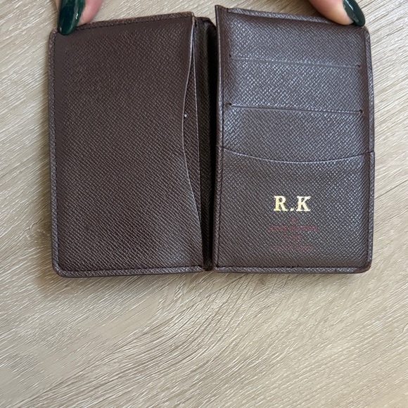 Louis Vuitton Brown Checkered Wallet - Picture 6 of 10